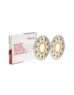 pareja discos de freno brembo racing 320 supersport 208973733