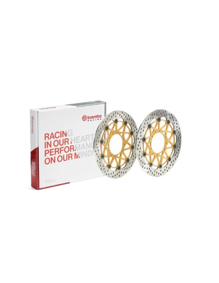 pareja discos de freno brembo racing 310 supersport 208973746