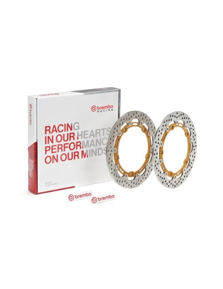 pareja discos de freno brembo racing 320 supersport 208973751