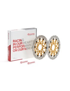 pareja discos de freno brembo racing 320 supersport 208973767