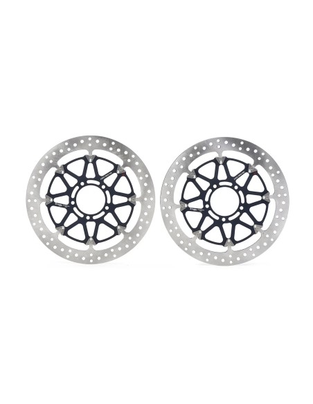 pareja de discos de freno delanteros brembo 208a98536 t drive flotantes 320 x 5 5 mm para