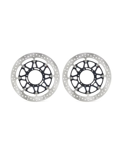 discos de freno delanteros brembo 208a98545 t drive 320 mm flotantes