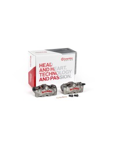 pinzas delanteras brembo gp4 rs monoblock pinza de freno radial 108 mm 220c78310