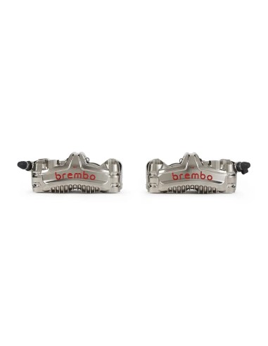 pareja de pinzas de freno radiales brembo racing 108mm gp4 ms monobloc 220d60030