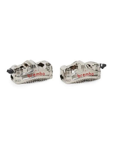 pareja de pinzas de freno radiales brembo racing 108mm gp4 ms monobloc 220d60030