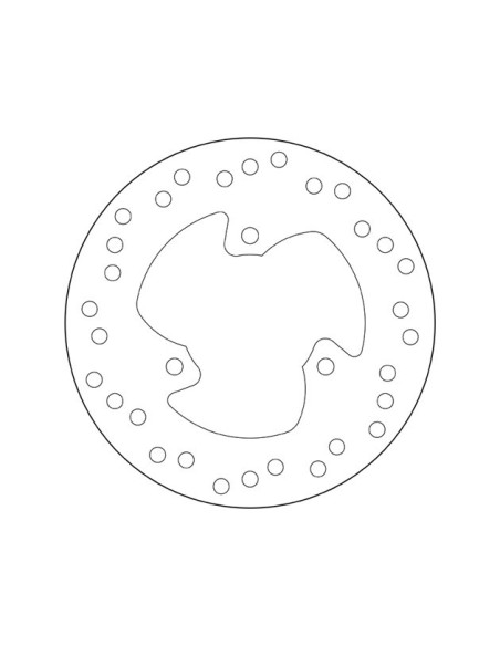 disco de freno moto brembo fijo serie oro 68b40719