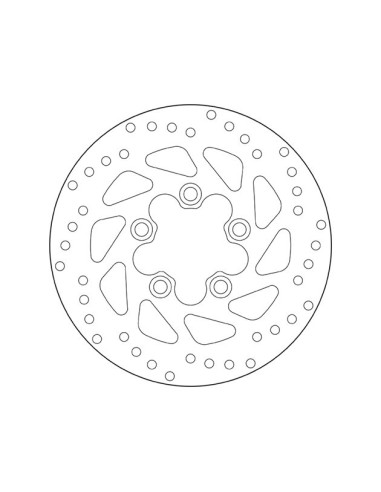 disco de freno moto brembo fijo serie oro 68b40731