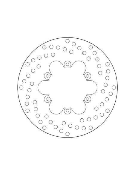 disco de freno moto brembo fijo serie oro 68b40735