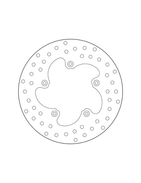 disco de freno moto brembo fijo serie oro 68b40736