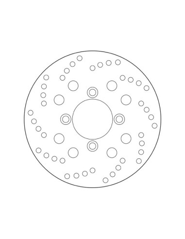 disco de freno moto brembo fijo serie oro 68b40741