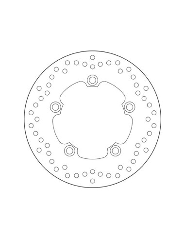 disco de freno moto brembo fijo serie oro 68b40750