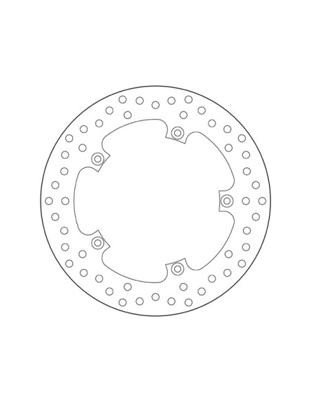 disco de freno moto brembo fijo serie oro 68b40751