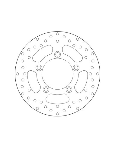 disco de freno moto brembo fijo serie oro 68b40795