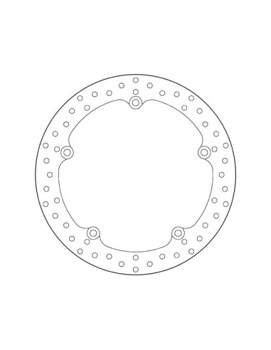 disco de freno moto brembo fijo serie oro 68b407g7