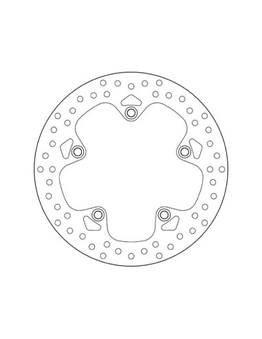 disco de freno moto brembo fijo serie oro 68b407g9