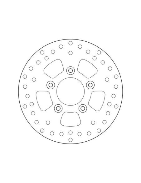 disco de freno moto brembo fijo serie oro 68b407j4