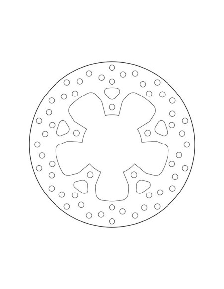 disco de freno moto brembo fijo serie oro 68b407k5