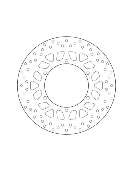 disco de freno moto brembo fijo serie oro 68b407l1