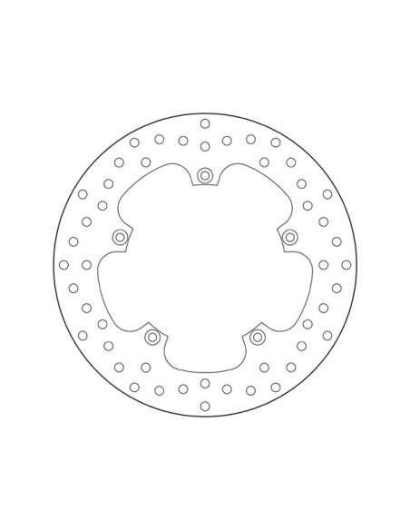 disco de freno moto brembo fijo serie oro 68b407l8