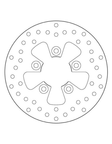 disco de freno moto brembo fijo serie oro 68b407m3