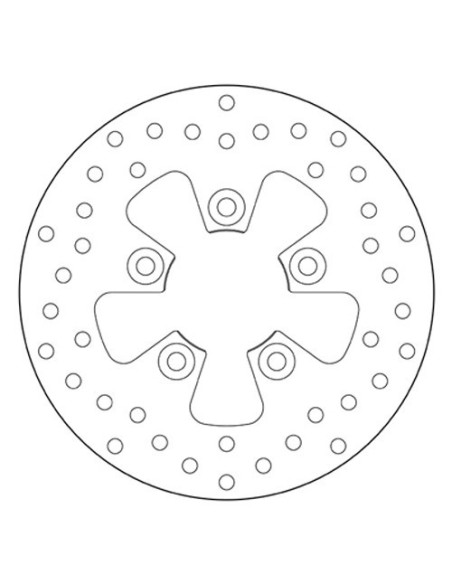 disco de freno moto brembo fijo serie oro 68b407m3