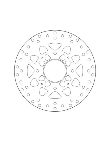 disco de freno moto brembo fijo serie oro 68b407m6
