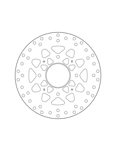 disco de freno moto brembo fijo serie oro 68b407m6