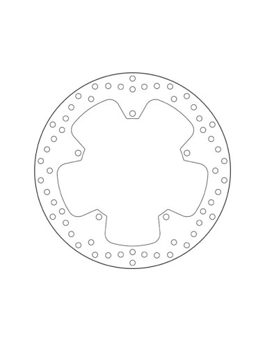 disco de freno moto brembo fijo serie oro 68b407m9