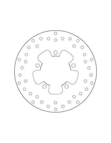 disco de freno moto brembo fijo serie oro 68b407n5