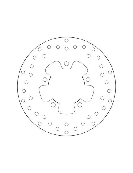 disco de freno moto brembo fijo serie oro 68b407n5