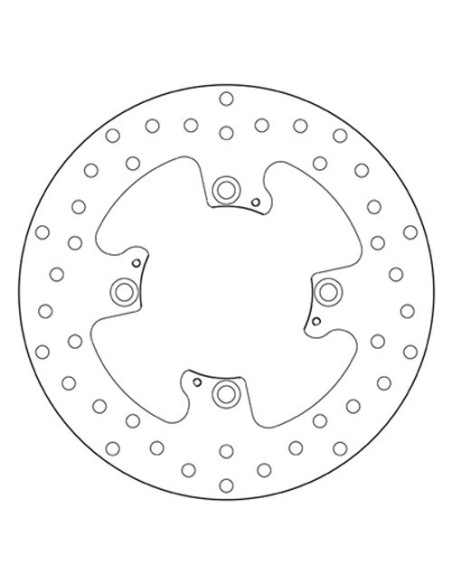 disco de freno moto brembo fijo serie oro 68b407n6