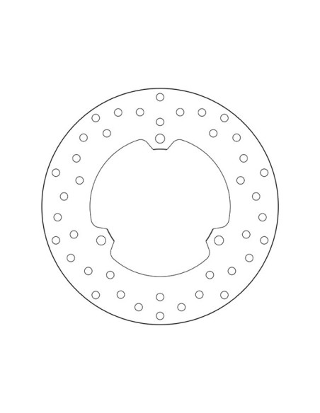 disco de freno moto brembo fijo serie oro 68b407p0