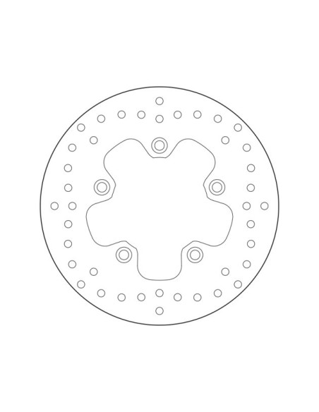 disco de freno moto brembo fijo serie oro 68b407p3