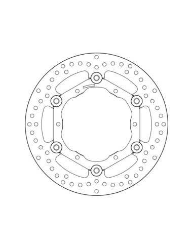 disco de freno moto brembo fijo serie oro 78b40813