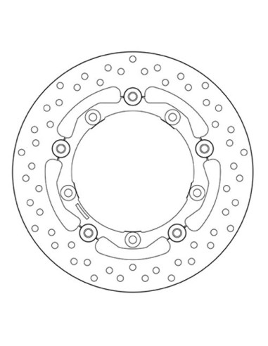disco de freno moto brembo flotante serie oro 78b40817