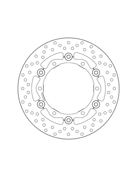 disco de freno moto brembo fijo serie oro 78b40818