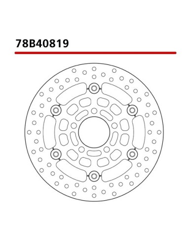 disco de freno moto brembo fijo serie oro 78b40819