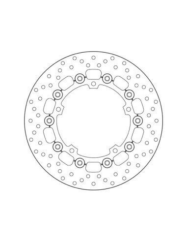 disco de freno moto brembo fijo serie oro 78b40837