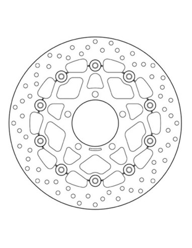 disco de freno moto brembo fijo serie oro 78b40840