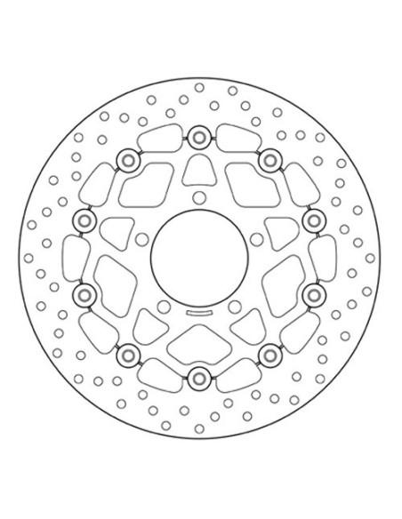 disco de freno moto brembo fijo serie oro 78b40840