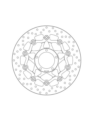 disco de freno moto brembo fijo serie oro 78b40845
