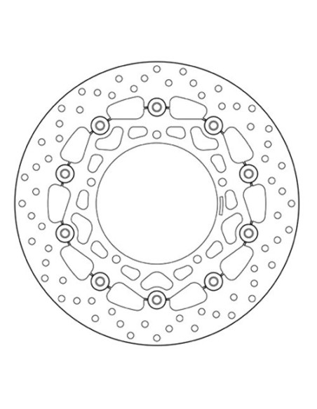 disco de freno moto brembo fijo serie oro 78b40860