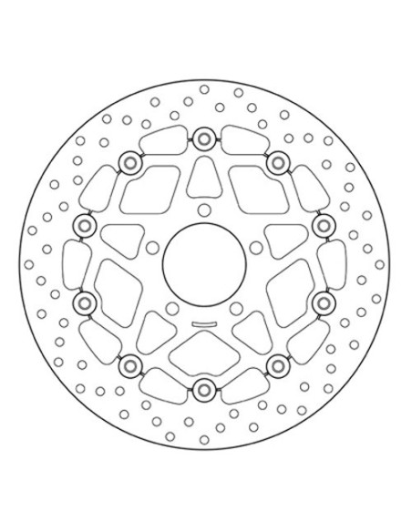 disco de freno moto brembo flotante serie oro 78b40865