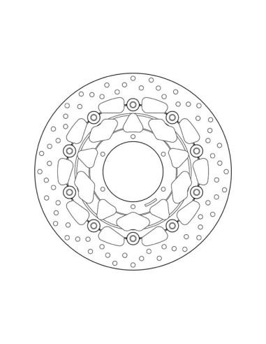 disco de freno moto brembo fijo serie oro 78b40867