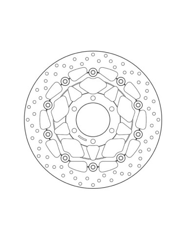 disco de freno moto brembo fijo serie oro 78b40874