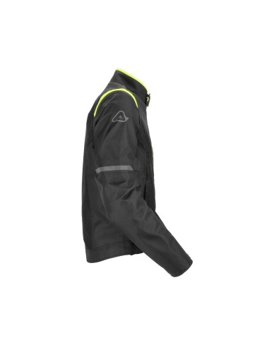 chaqueta acerbis ce ramsey vented 2 0 color gris y amarillo 0026149 318