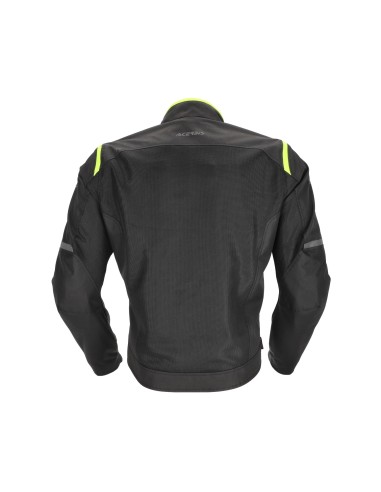 chaqueta acerbis ce ramsey vented 2 0 color gris y amarillo 0026149 318