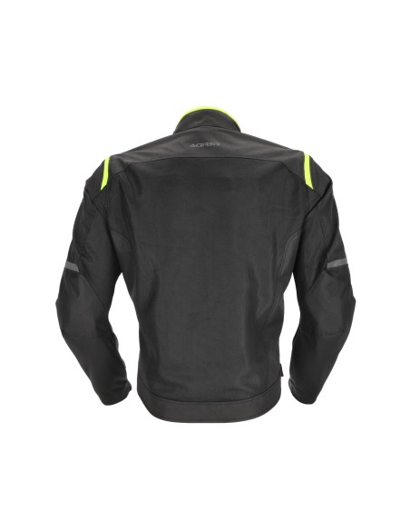chaqueta acerbis ce ramsey vented 2 0 color gris y amarillo 0026149 318
