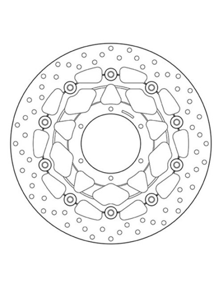 disco de freno moto brembo fijo serie oro 78b40877