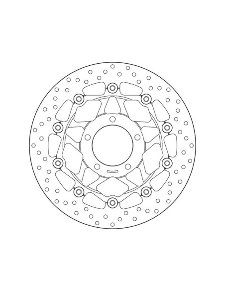 disco de freno moto brembo fijo serie oro 78b40881